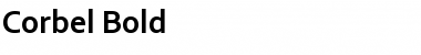 Download Corbel Bold Font Title Preview
