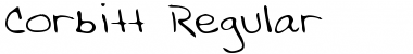 Download Corbitt Regular Font Title Preview