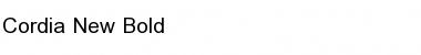 Download Cordia New Bold Font Title Preview