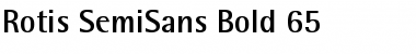 Download RotisSemiSans Bold Font