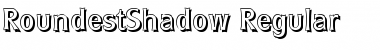 Download RoundestShadow Regular Font Title Preview