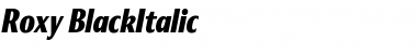 Download Roxy Italic Font Title Preview