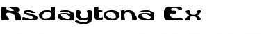Download Rsdaytona Ex Regular Font Title Preview