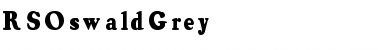 Download RSOswaldGrey Regular Font Title Preview