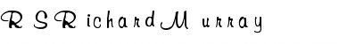 Download RSRichardMurray Regular Font Title Preview