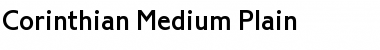 Download Corinthian Medium Regular Font Title Preview