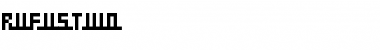Download RufusTwo Regular Font Title Preview