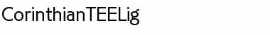 Download CorinthianTEELig Regular Font Title Preview