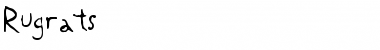 Download Rugrats Regular Font Title Preview