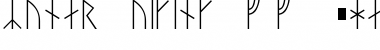 Download Runar Viking 16 characters Regular Font Title Preview