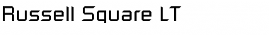 Download RussellSquare LT Regular Font Title Preview