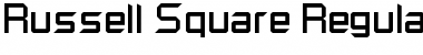 Download Russell Square Regular Font