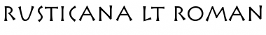 Download Rusticana LT Roman Regular Font Title Preview