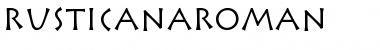 Download RusticanaRoman Roman Font Title Preview
