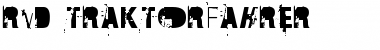 Download RvD_TRAKTORFAHRER Regular Font