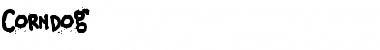 Download Corndog Roman Font Title Preview