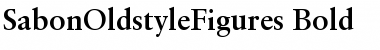 Download SabonOldstyleFigures Bold Font Title Preview