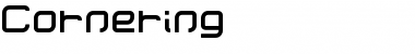 Download Cornering Regular Font Title Preview