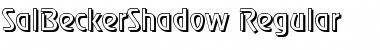 Download SalBeckerShadow Font