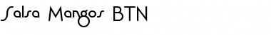 Download Salsa Mangos BTN Regular Font Title Preview