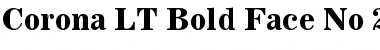 Download Corona LT Bold Font Title Preview