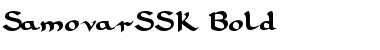 Download SamovarSSK Bold Font Title Preview