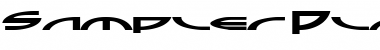 Download Sampler Italic Font Title Preview