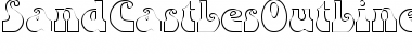 Download SandCastlesOutline Regular Font Title Preview