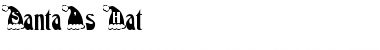 Download Santa's Hat Regular Font Title Preview