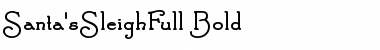 Download Santa'sSleighFull Bold Font Title Preview