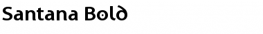 Download Santana Bold Font Title Preview