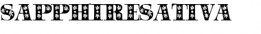 Download SapphireSativa Regular Font Title Preview