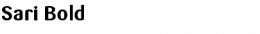 Download Sari Bold Font Title Preview