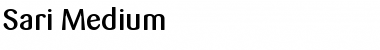 Download Sari Medium Font Title Preview