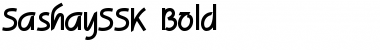 Download SashaySSK Bold Font Title Preview