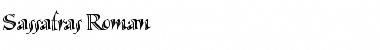 Download Sassafras-Roman  Font Title Preview
