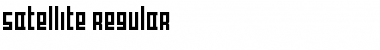 Download Satellite Regular Font Title Preview