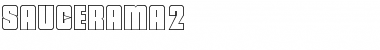 Download SAUCERAMA2 Regular Font Title Preview