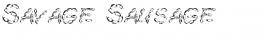 Download Savage Sausage Regular Font Title Preview