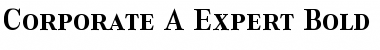 Download Corporate A Expert BQ Bold Font Title Preview