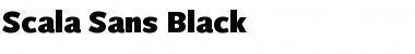 Download Scala Sans Black Font
