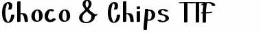 Download Choco & Chips Regular Font Title Preview