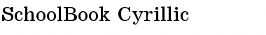 Download SchoolBook Cyrillic Font