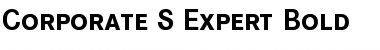 Download Corporate S Expert BQ Bold Font Title Preview