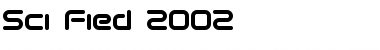 Download Sci Fied 2002 Font