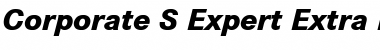 Download Corporate S Expert BQ Bold Italic Font Title Preview