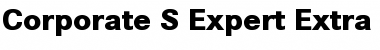 Download Corporate S Expert BQ Bold Font Title Preview