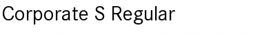 Download Corporate S BQ Regular Font