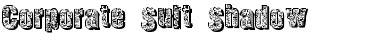 Download Corporate Suit Corporate Suit Shadow Font Title Preview