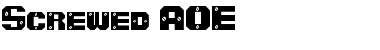 Download Screwed AOE Regular Font